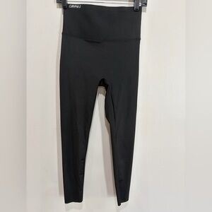 Curvyphilo Black High Waisted Leggings M/L Stretch Athletic